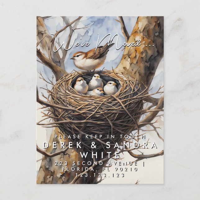 Mudança de endereço que movemos posto de anúncio (Frente)