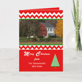 Mudança de Foto do Cartão de Natal de Endereço