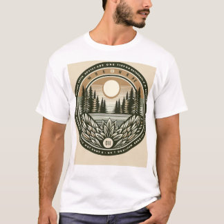 Mudança de potência - T-shirt com declaração em ne