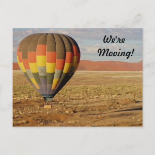 Mudança do cartão de endereço