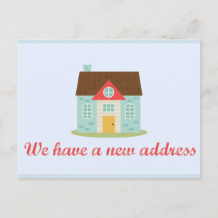 Mudança do cartão de endereço