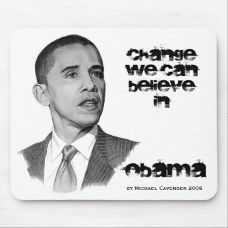 Mudança Mousepad de OBAMA