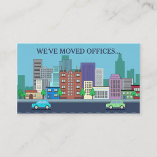 Mudança nova do negócio do escritório da inserção