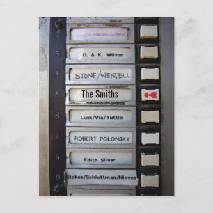 Mudança urbana do Grunge do cartão de endereço