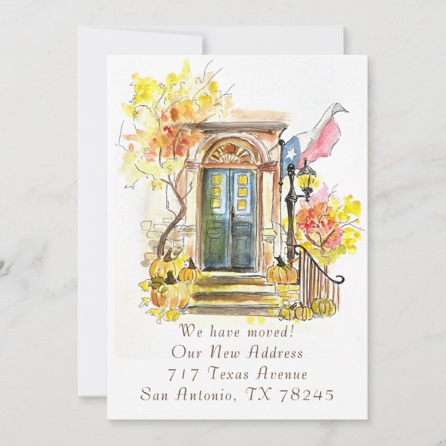 Mudando para o anúncio do Texas (Frente)