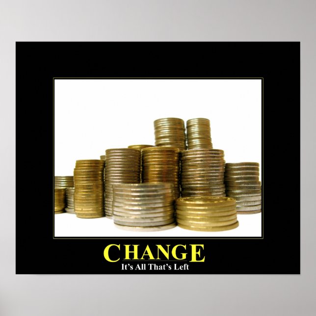 Mudar... É tudo que resta Poster (Frente)