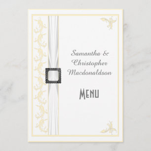 Mudar para qualquer menu de casamento do local bra