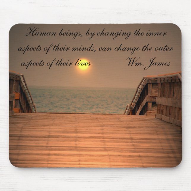 Mude sua vida - mousepad (Frente)