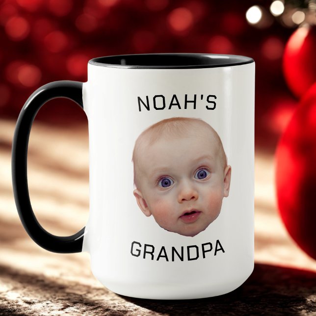 Mug de Foto do Bebê Personalizado | Caneca de rost (Criador carregado)