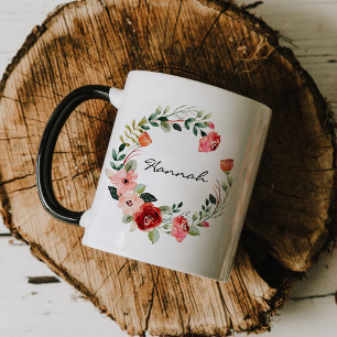 Mug de Nome Personalizado   Canecas de Modelo pers