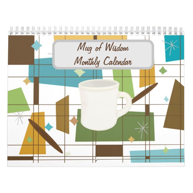 Mug de Sabedoria 2024 Calendário Mensal (Capa)