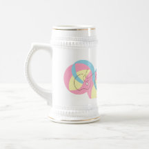 Mug Stein : Football In Motion .
