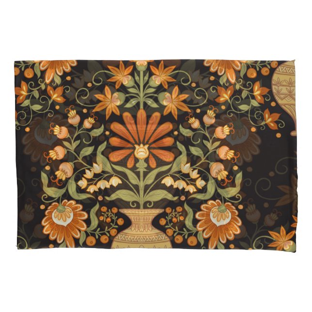 Mughal Fantasy: Opulência Refletora Floral (Frente)