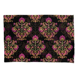 Mughal floral paisley, design sem costura.