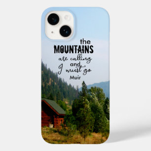 Muir cita as montanhas que chamam de foto da natur