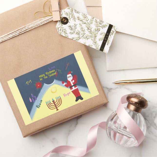 Muitas razões para os adesivos de férias da tempor (Presentear)