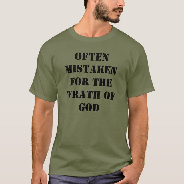 Muitas vezes confundida com a ira de Deus T-Shirt (Frente)