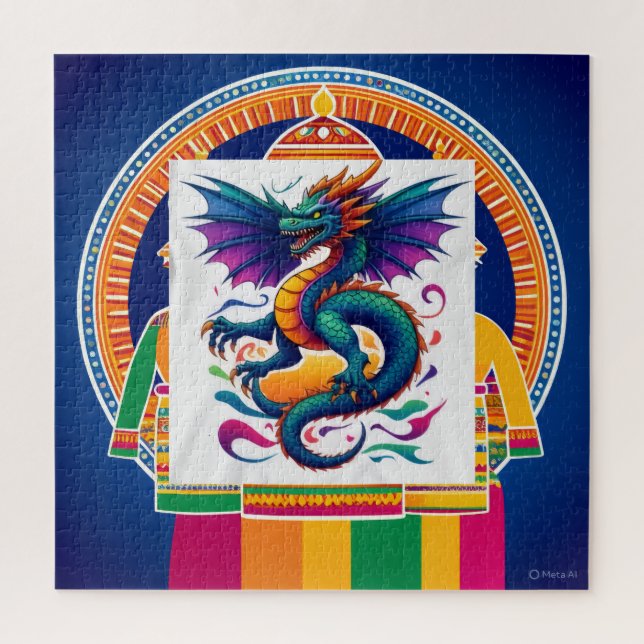 Muito bom design e lindo no quebra-cabeça (Vertical)