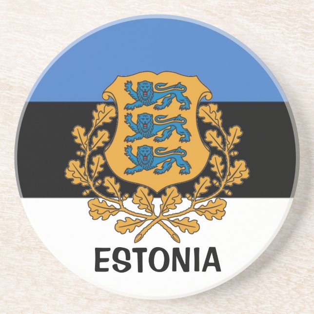 Muito bonita Porta copos da Estônia! (Frente)