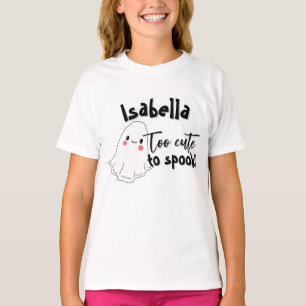 Muito bonito para a camiseta fantasma do dia das b