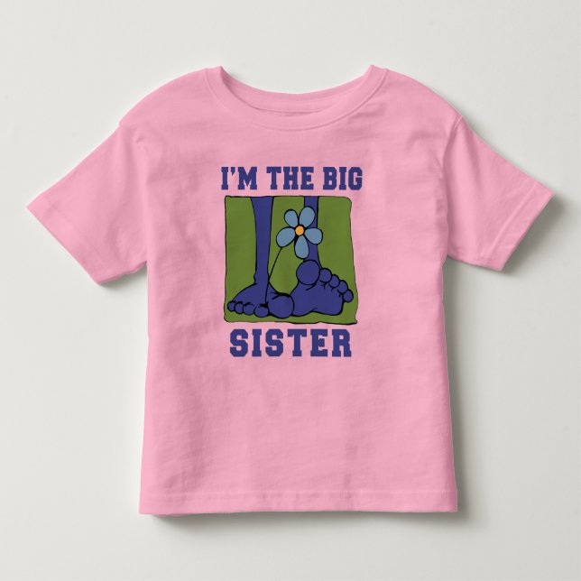 Muito bonito, sou a grande irmã T-Shirt (Frente)