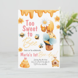 Muito doce para ser um convite de aniversário