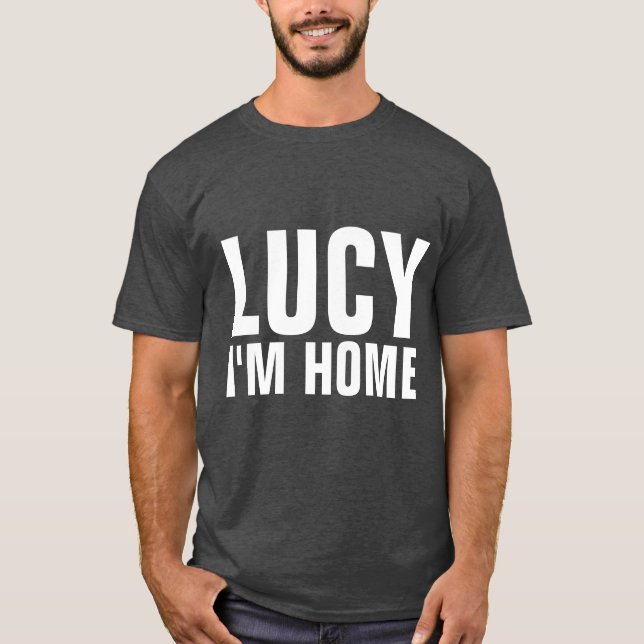 MUITO ESTOU EM CASA, T-shirts masculinas (Frente)