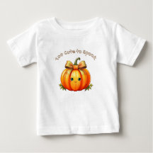 Muito Fofo para Assustar – Camiseta de Halloween p