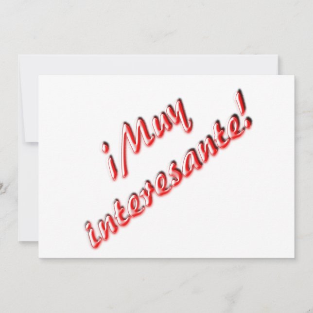 Muito interessante convite (Frente)