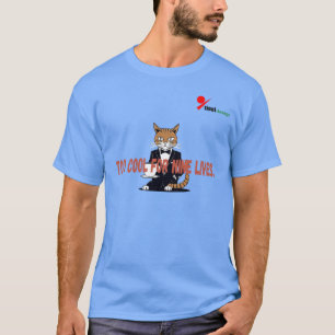"Muito Legal Para Nove Vidas" Camiseta de Gato   G