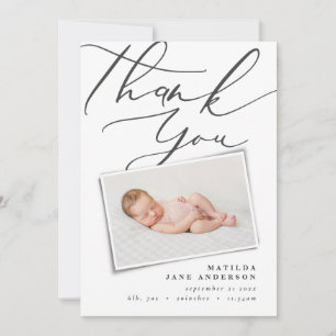 Muito obrigado, anúncio moderno do nascimento da f