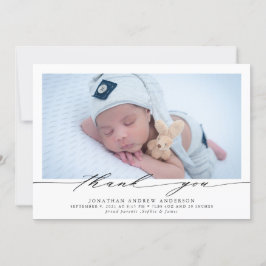 Muito Obrigado, Bebê Foto Foto Collage Anúncio