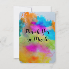 Muito obrigado cartão