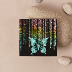 Muito Obrigado Cartão De Borboleta