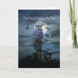 Muito Obrigado Por Vir Ao Meu Cartão De Festa