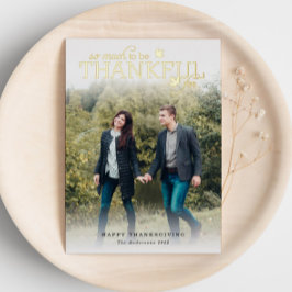 Muito Para Ser Agradecido Pela Foto Dourada