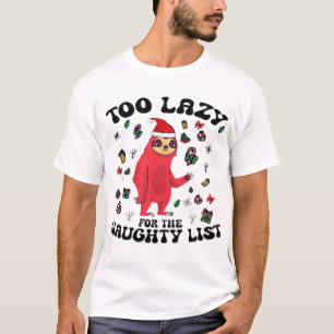 Muito Preguiçoso Para A Lista Travessa, Camisa Div