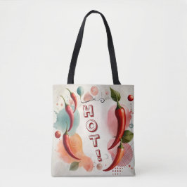 "MUITO QUENTE!" TOTE CHINOISERIE DE OMBRO