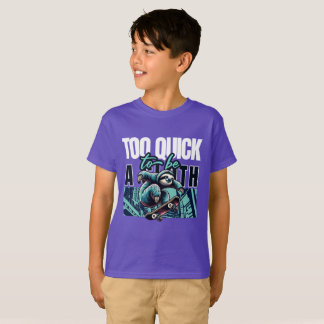 Muito rápido para ser uma camiseta de skate