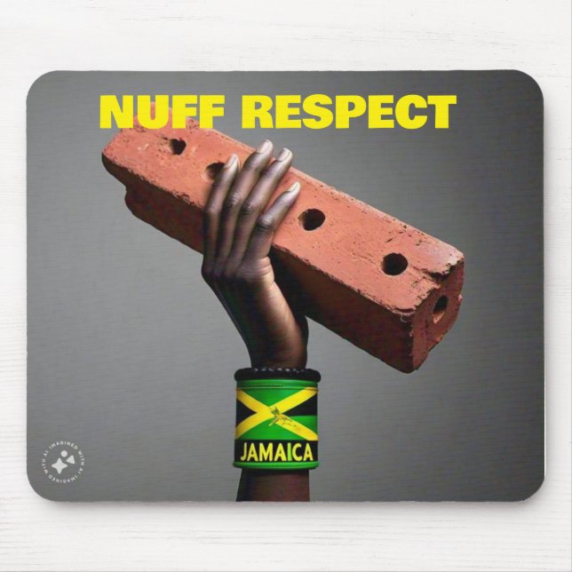 MUITO RESPEITO. Mousepad (Frente)