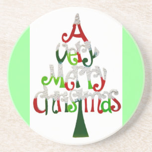 Muito uma porta copos do Feliz Natal