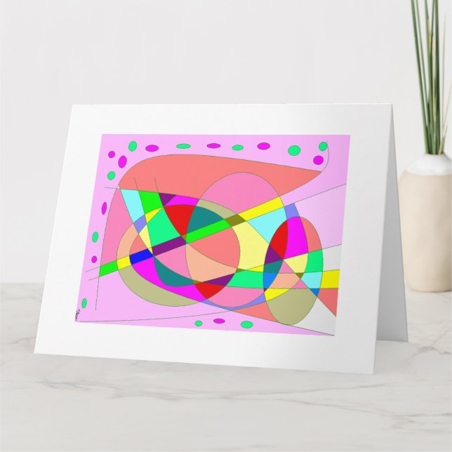 Muitos multi felizes do cartão de aniversário dos (Frente)