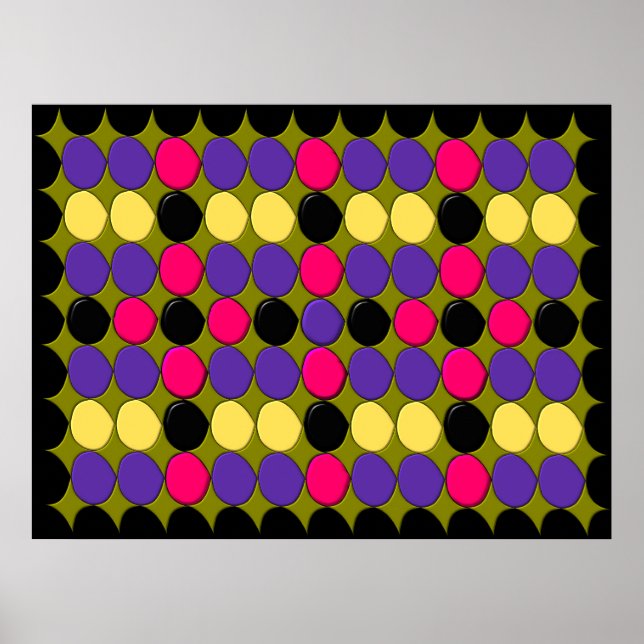 Muitos pontos Criam seu próprio Impressão (Frente)