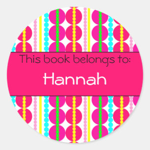 Muitos pontos! Etiqueta de Livro