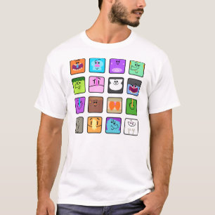 Mukpuddy - t-shirt branco básico de "Muklings"