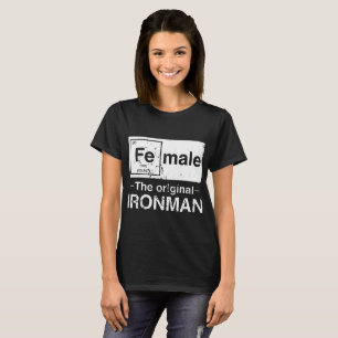 Mulher: A Camiseta Original De Química Ironman