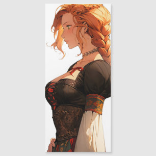 Mulher anime renascentista