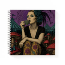 Mulher Bebe Chá no Circo