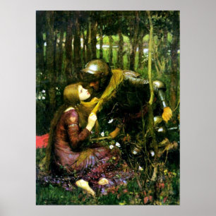 Mulher bonita do Waterhouse sem poster do