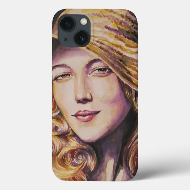 Mulher com chapéu (Verso)